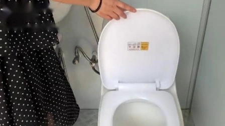 Doccia mobile pubblica esterna prefabbricata temporanea, bagno mobile, toilette portatile